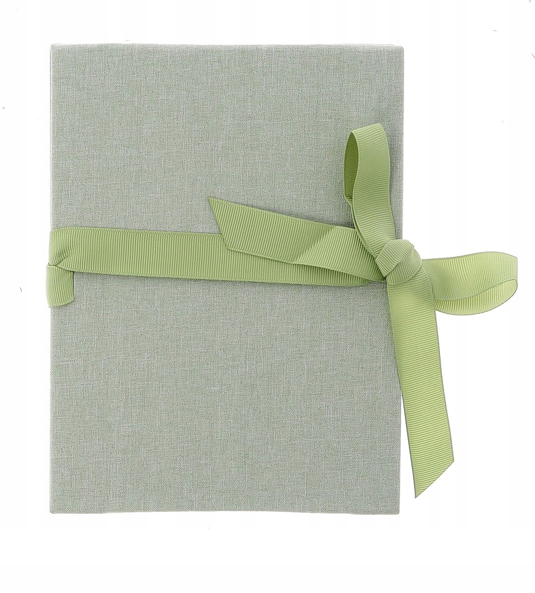Album harmonijka na 12 zdjęć 10x15 linen sage na sesję fotograficzną