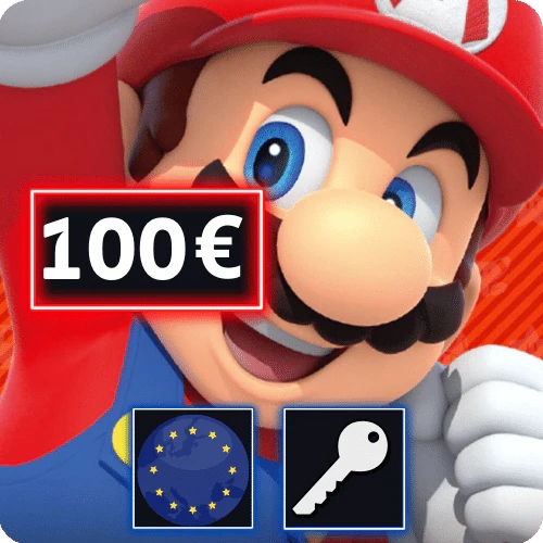 Зл. Nintendo Switch пополнение eShop 100 EUR ~ 427 ₽ Польша / торговый автомат 24/7