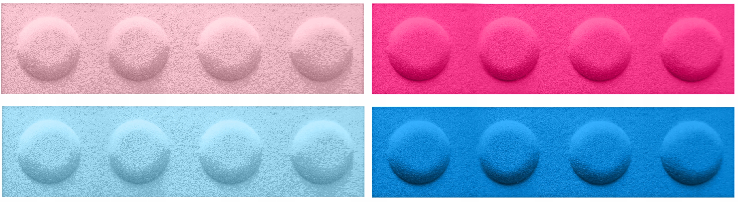 PANELE ŚCIENNE MIĘKIKE KLOCKI FILCOWE 60X15 SOFT Kod producenta 6015FF-002