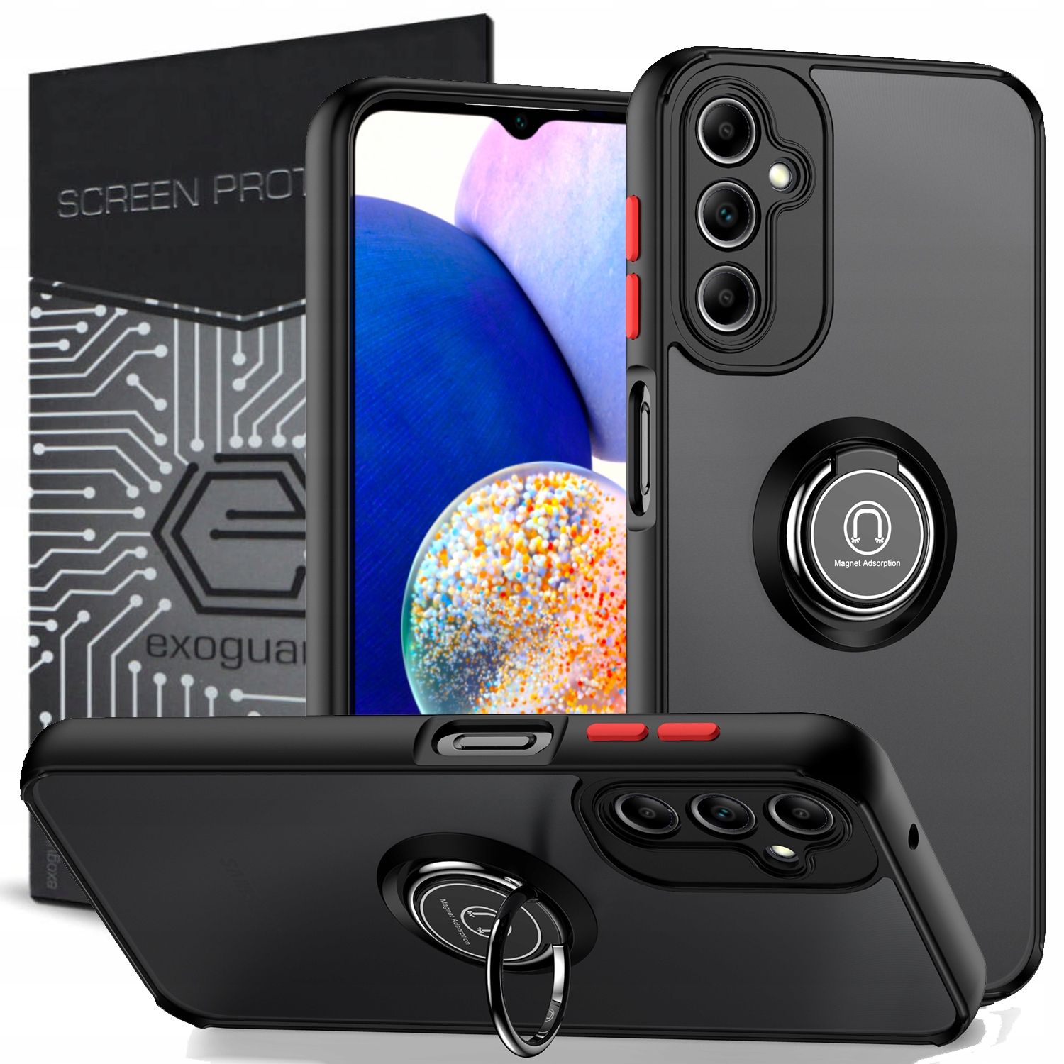 

Etui Pancerne+szkło do Samsung Galaxy A14 4G 5G