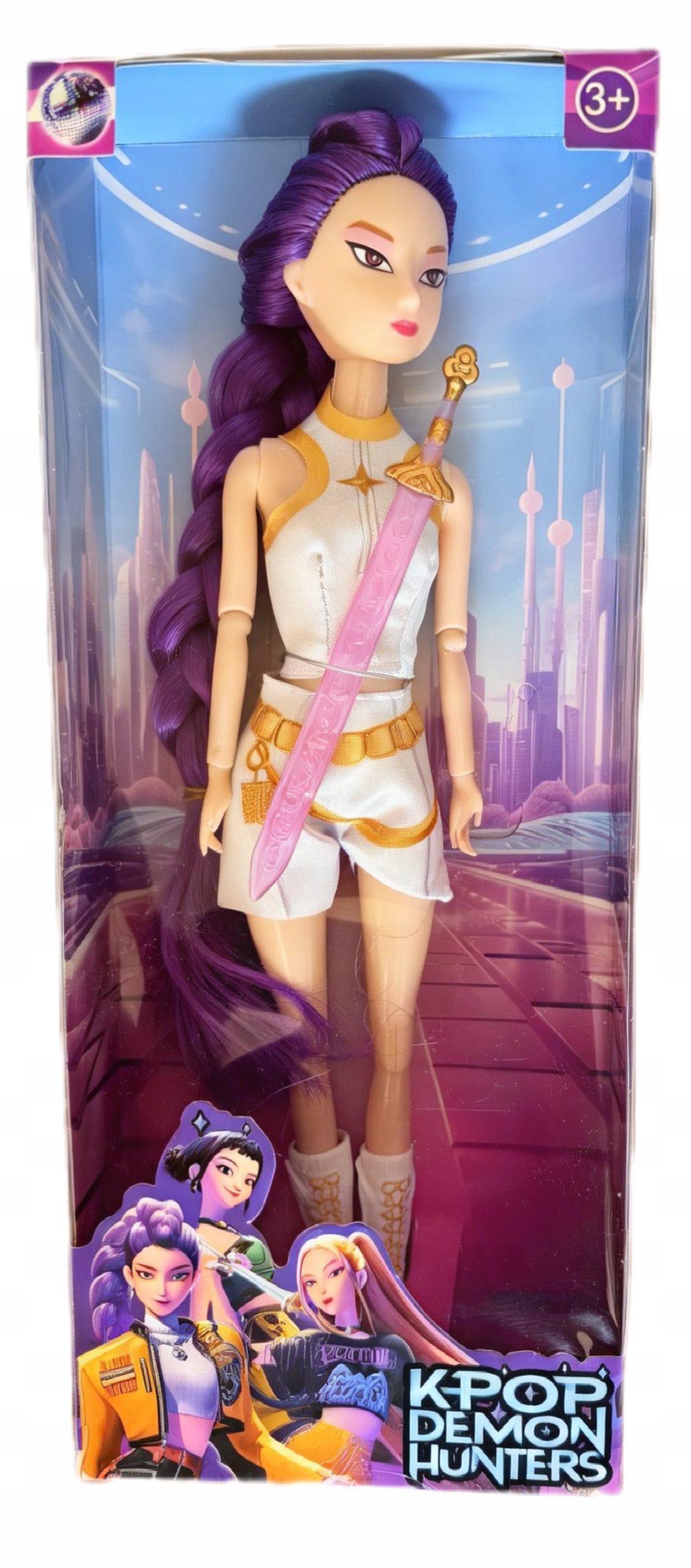 LALKA RUMI KPOP Demon Hunters HUNTRIX Łowczynie Demonów 30 cm Ruchome Stawy