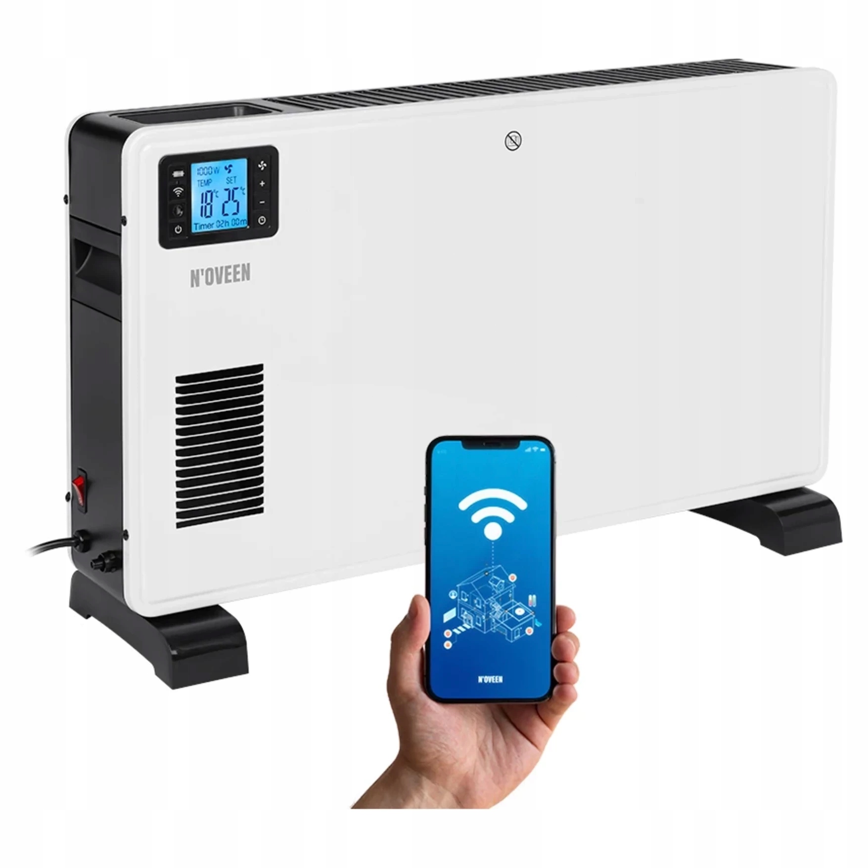 Noveen CH9099 XXL smart elektrický konvektorový radiátor