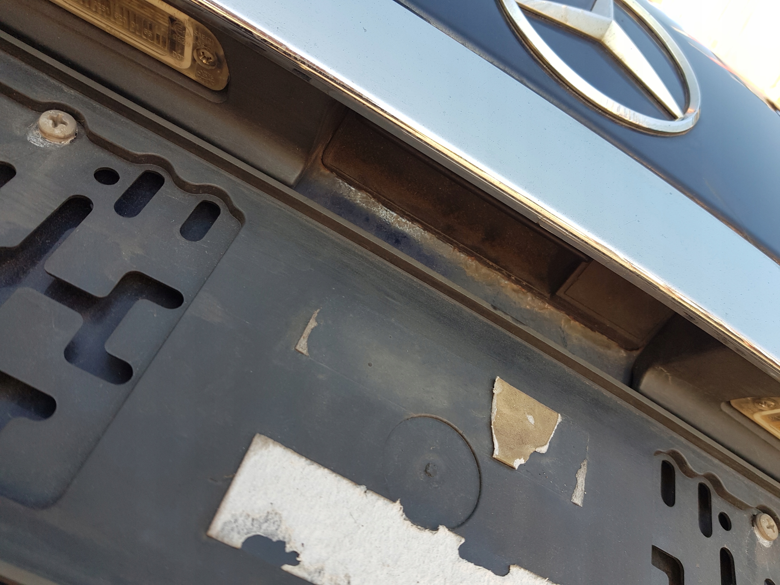trunk door boot MERCEDES ML W164