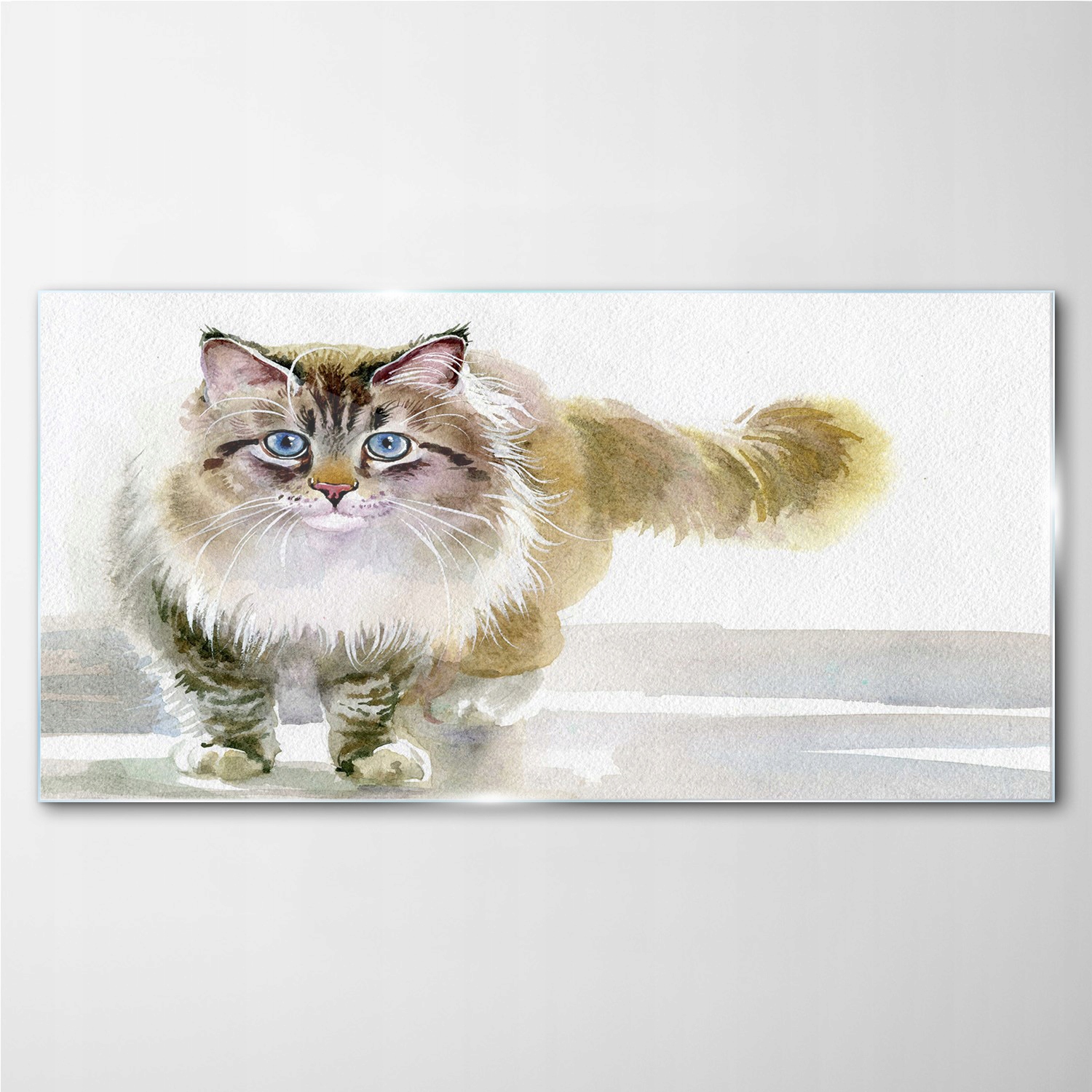 

Fotoobraz szklany na ścianę Zwierzę kot 100x50 cm