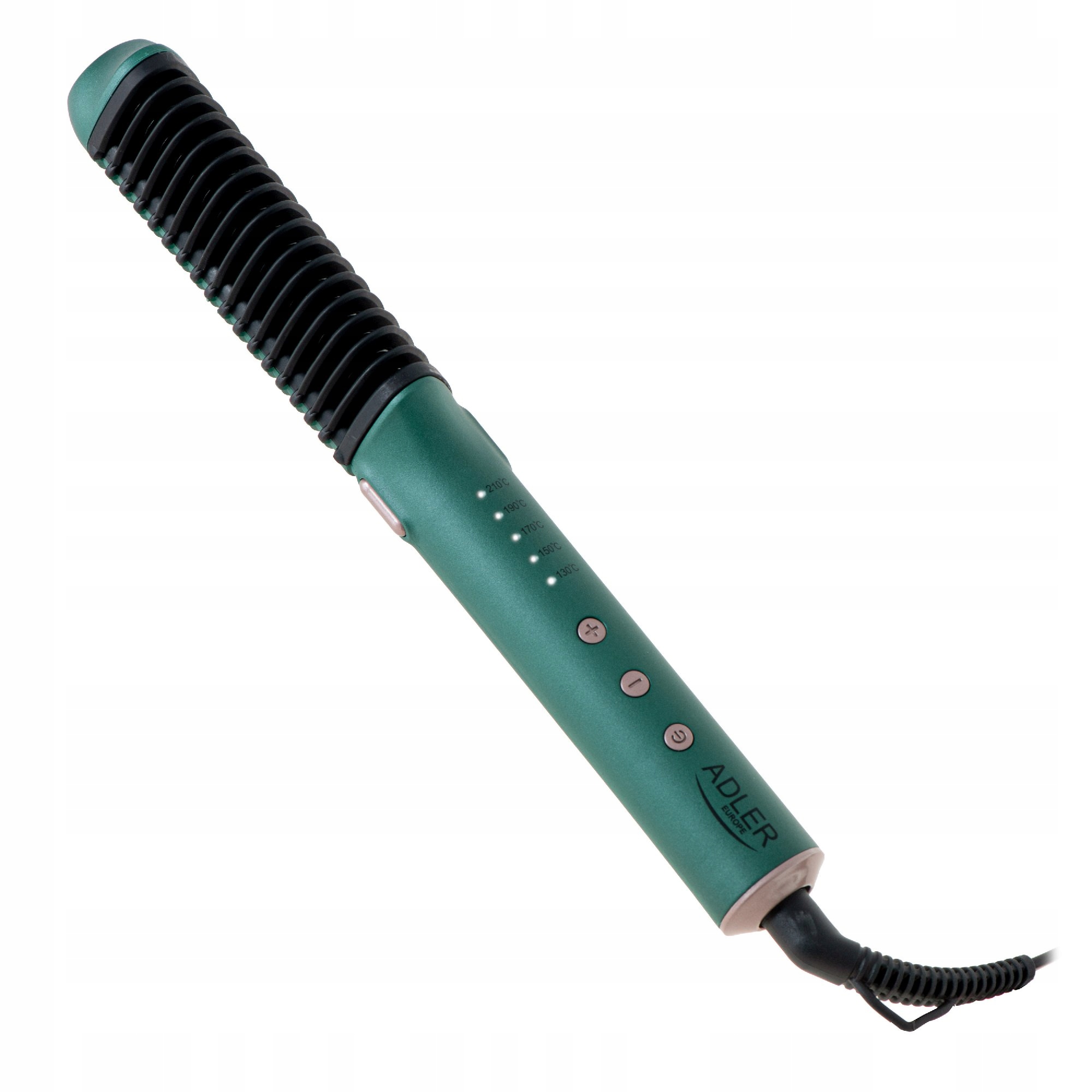 Szczotka Prostownica AD 2324 Ceramiczna 5 Temperatur 32W Zielona