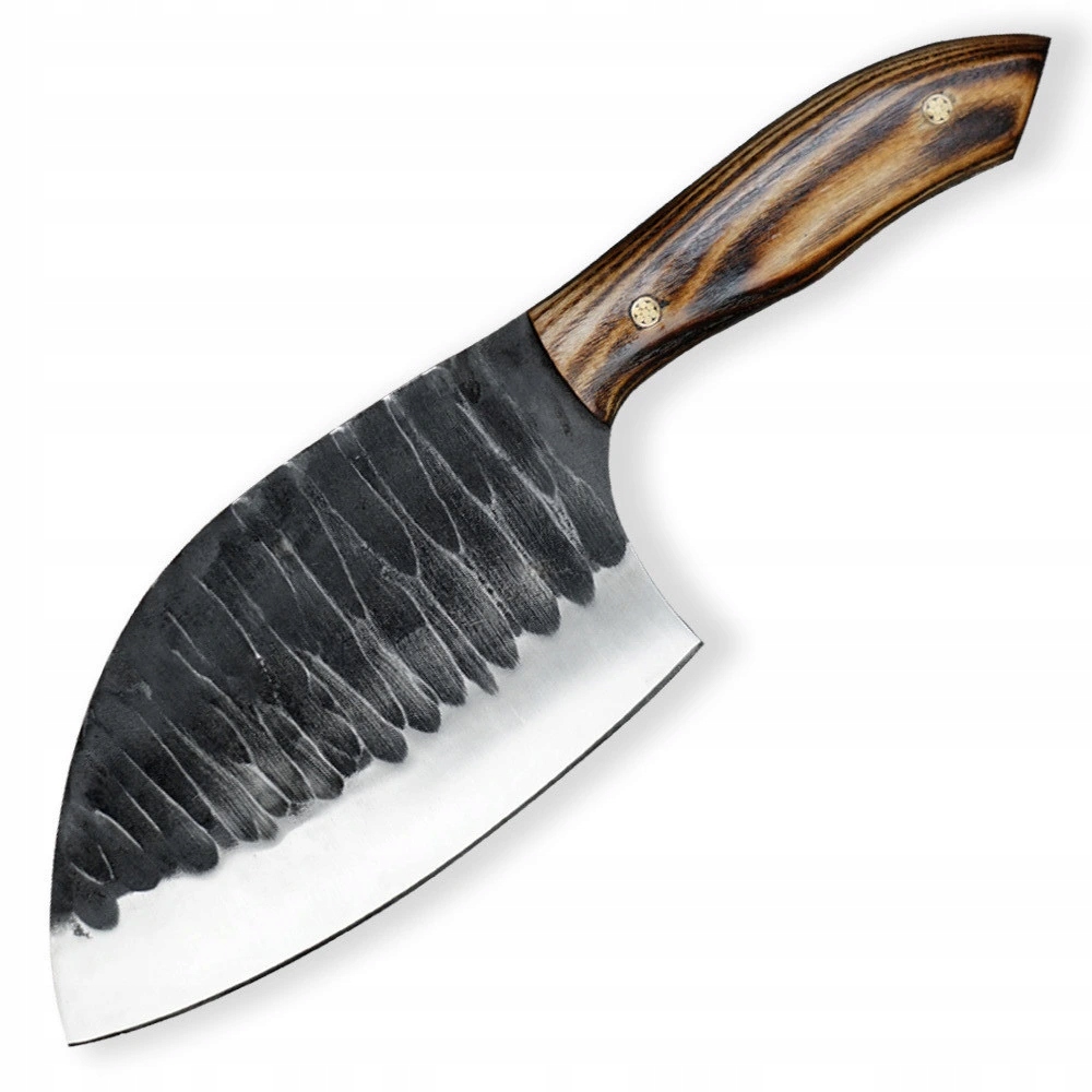 Kovaný srbský nôž 165 mm Dellinger D2 Kokki Bbq