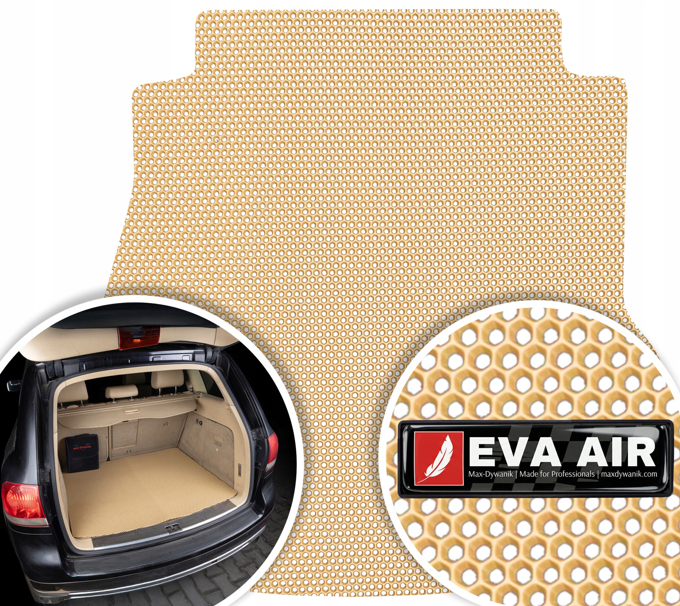 Audi A4 B5 Sedan 1994-2001 Vložka do zavazadlového prostoru Eva Air Honey