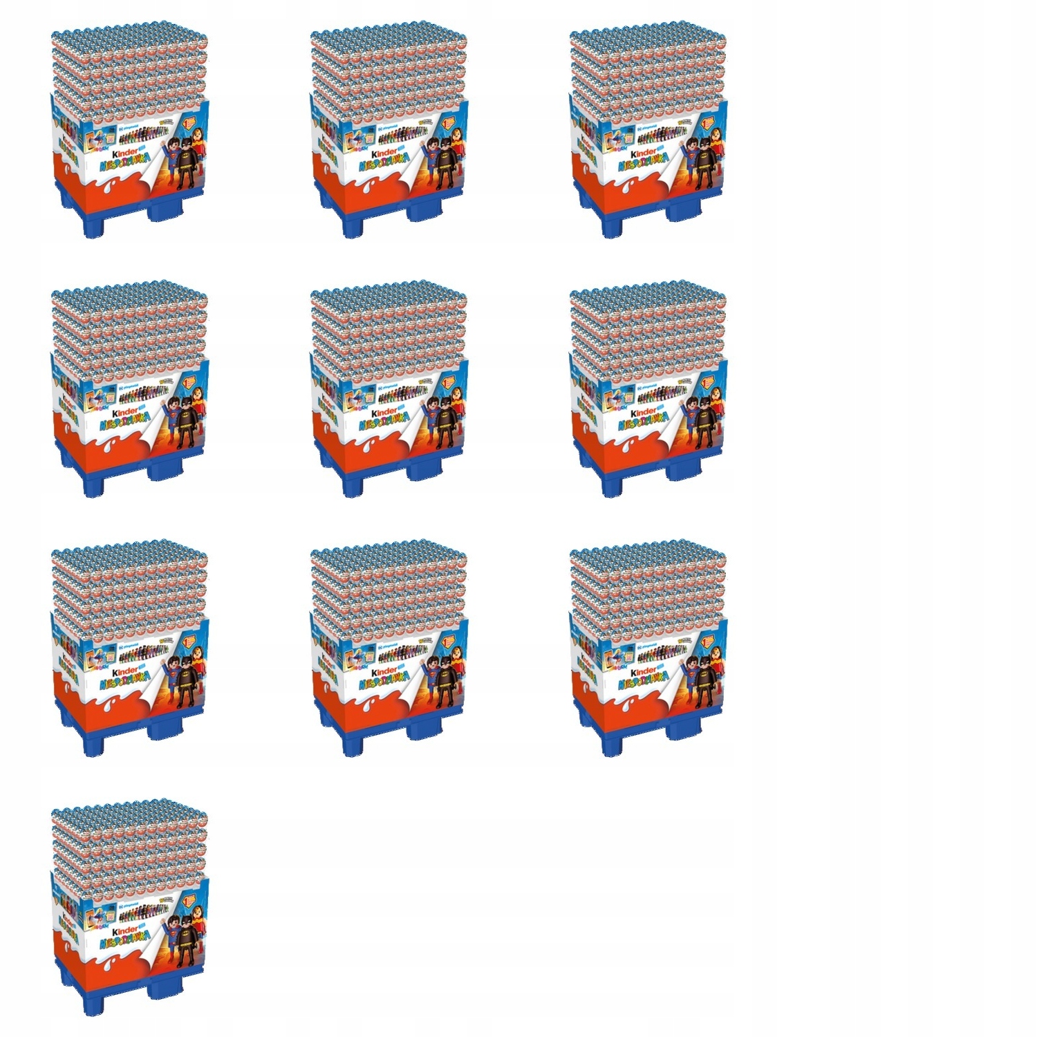 Levně 10 x Kinder překvapení uni g20 playmobil dc