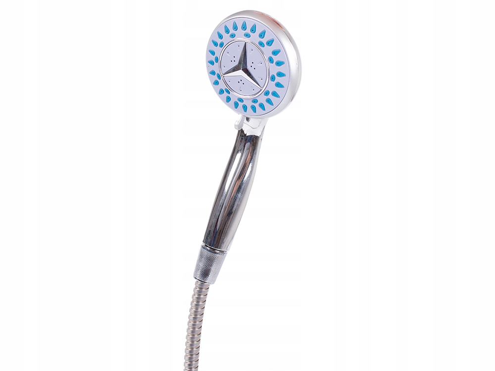 ZESTAW PRYSZNICOWY SŁUCHAWKA 3F WĄŻ UCHWYT NATRYSK Typ natynkowy