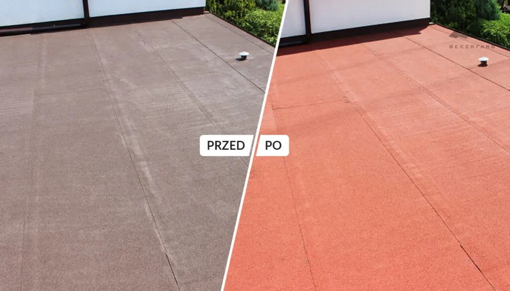 Farba na Dach Podkładowa do Dachu z Gontu, Papy 10L Zielona Trawa Pojemność 10 l