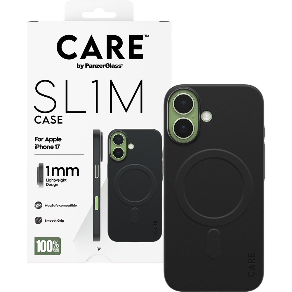 Pouzdro PanzerGlass pro iPhone 17 až MagSafe, pevná zadní kryt, přizpůsobené módnímu pouzdru