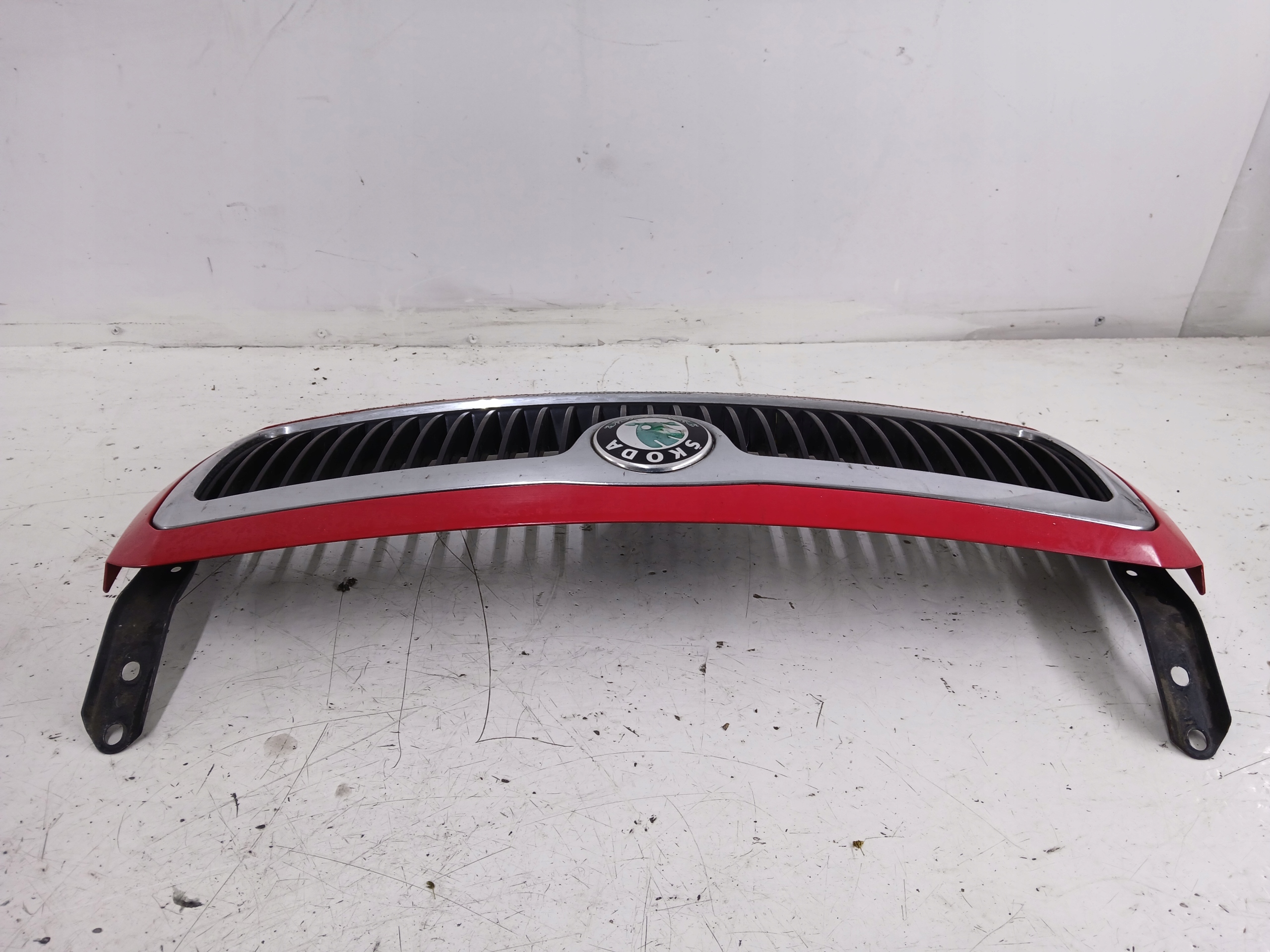SKODA FABIA e Griglia GRIGLIA radiatore Rosso