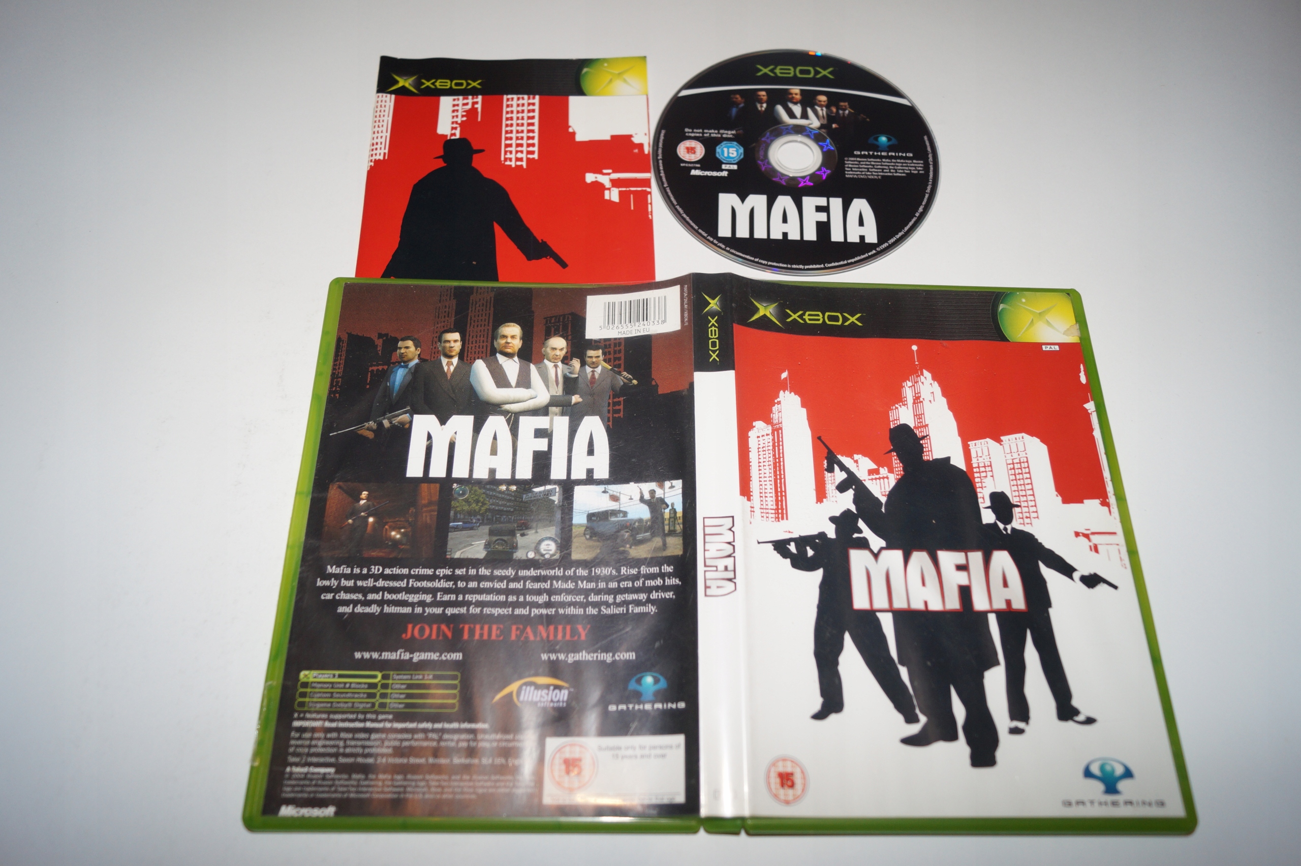 Gra MAFIA Microsoft Xbox Producent EA DICE / Digital Illusions CE