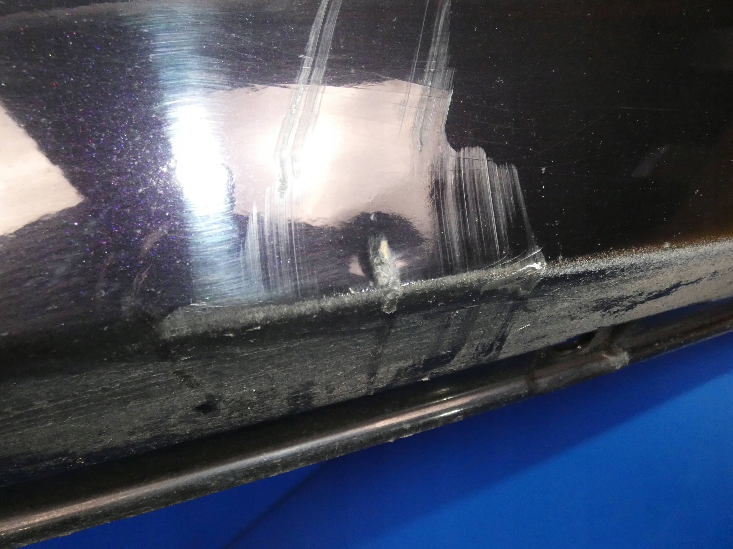 JAGUAR XJ X351 moulding cap threshold of the threshold left