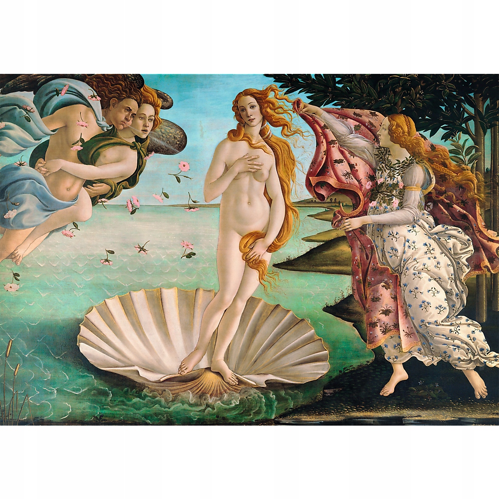 

Puzzle Narodziny Venus Botticelli 1000 El Trefl