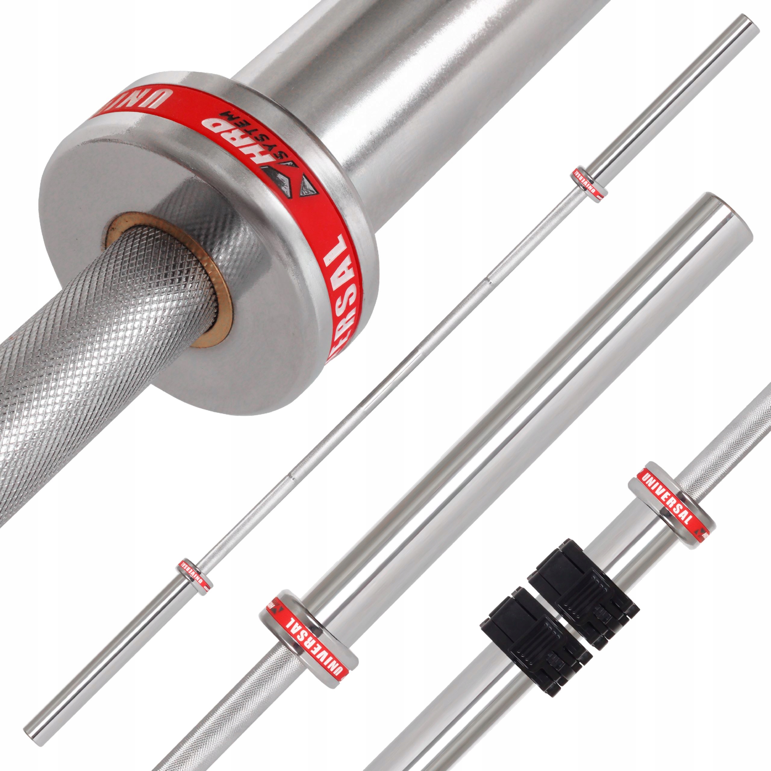 Beltor Gryf Prosty Olimpijski Gładki 220cm/50mm Zaciski Sztanga