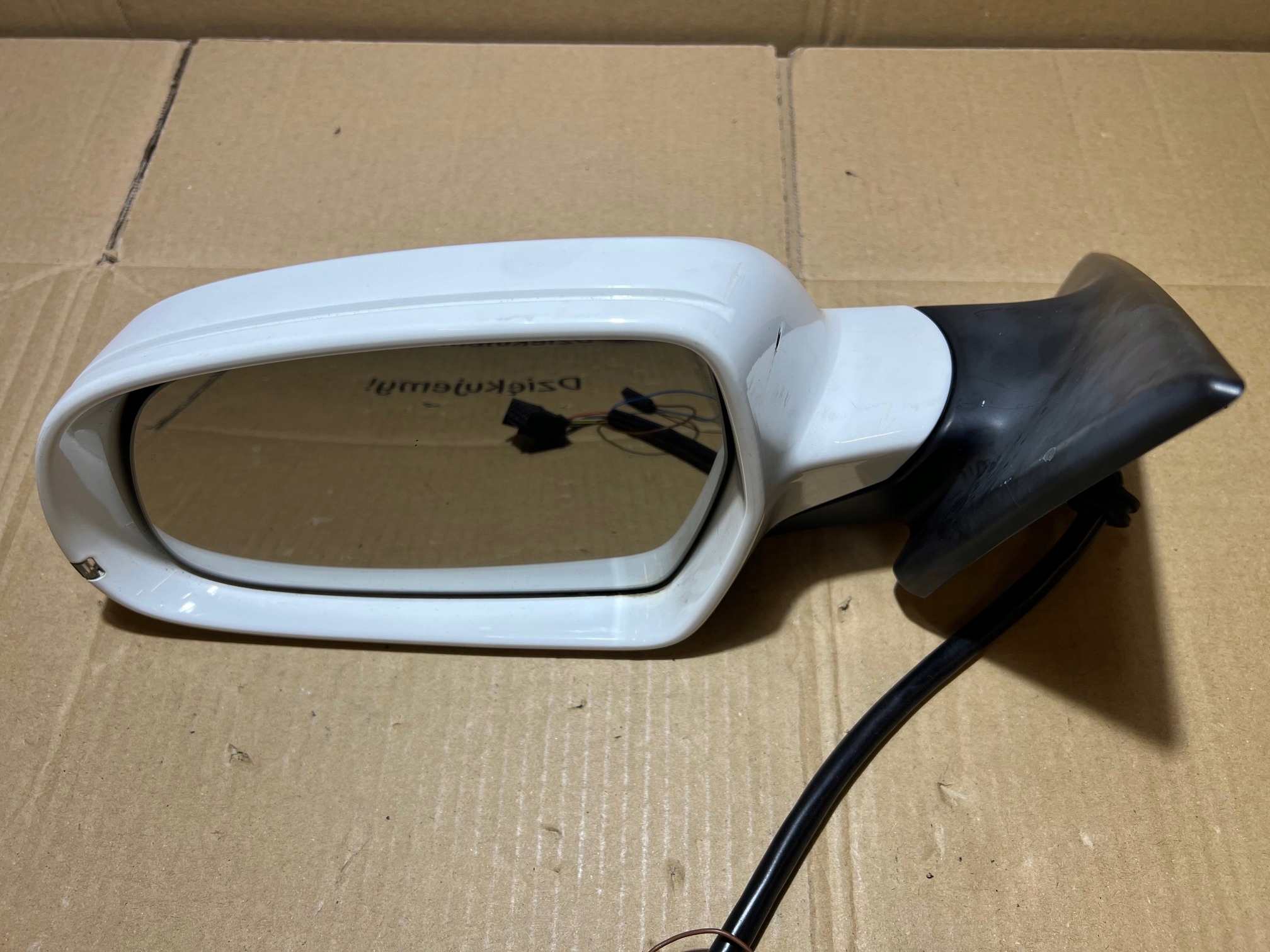 AUDI A5 8T 3D COUPE mirror left 6+2 PIN LY9C