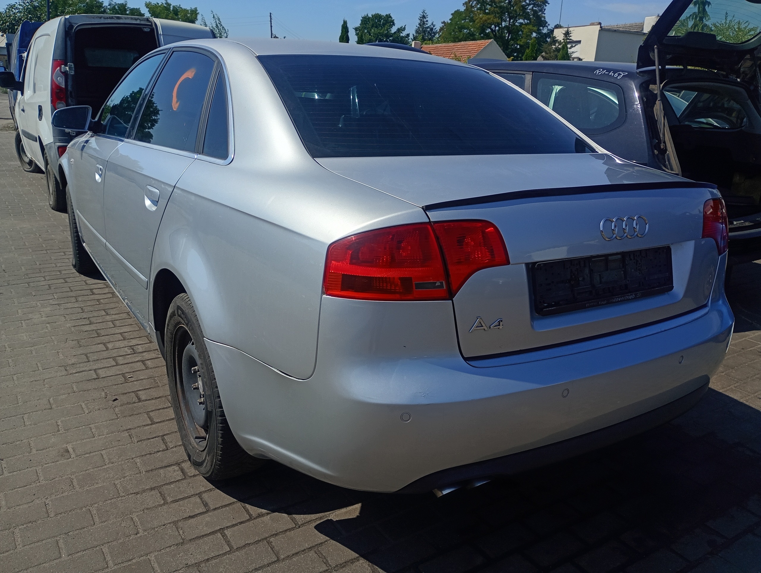 window side bodywork left rear part Audi A4 B7 05-08