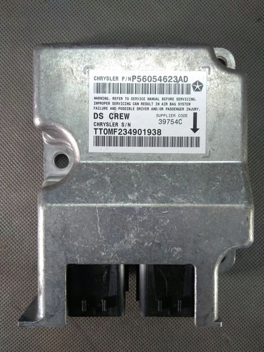 Ram 1500 sensor modulo airbag powietrznej airbag 2009-12
