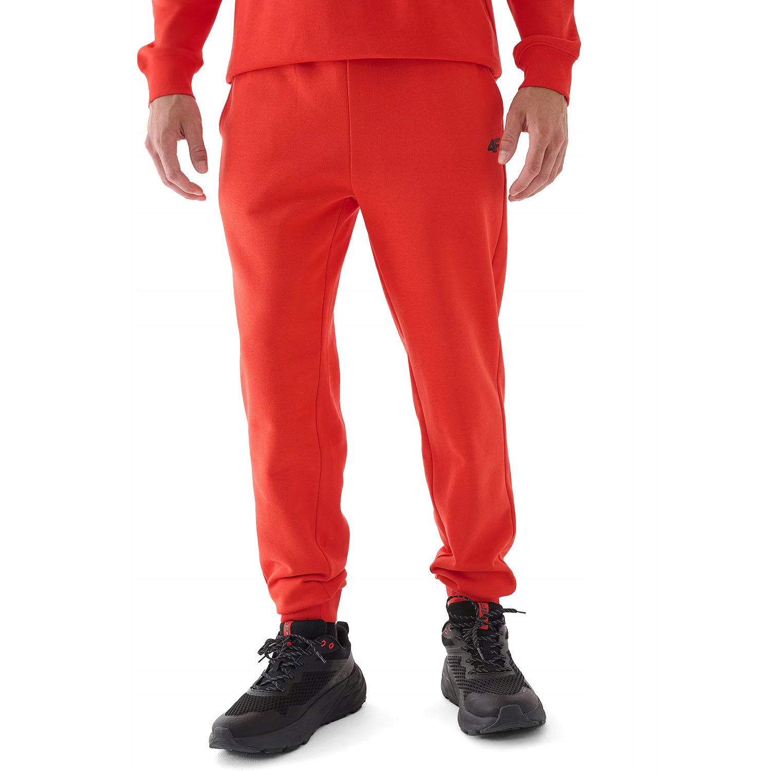 SPODNIE DRESOWE MĘSKIE 4F DRESY SPORTOWE JOGGERY BAWEŁNA WYGODNE M00T0943 Marka 4F