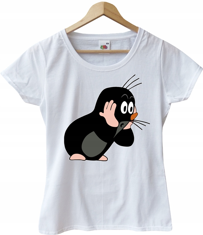 

Krecik koszulka damska t-shirt Ahoj roz. XXL