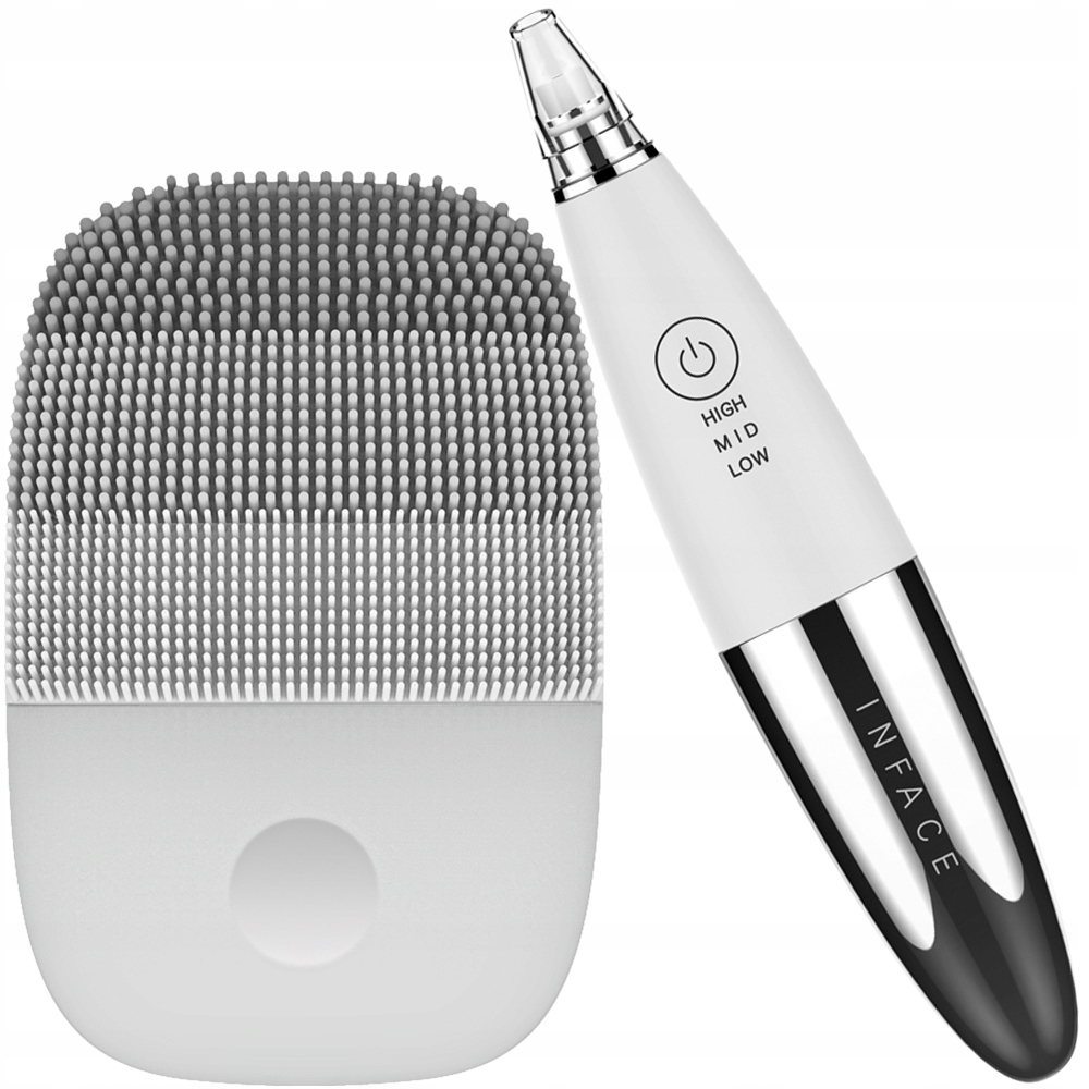InFace SZCZOTECZKA do twarzy + ODKURZACZ DO WĄGRÓW