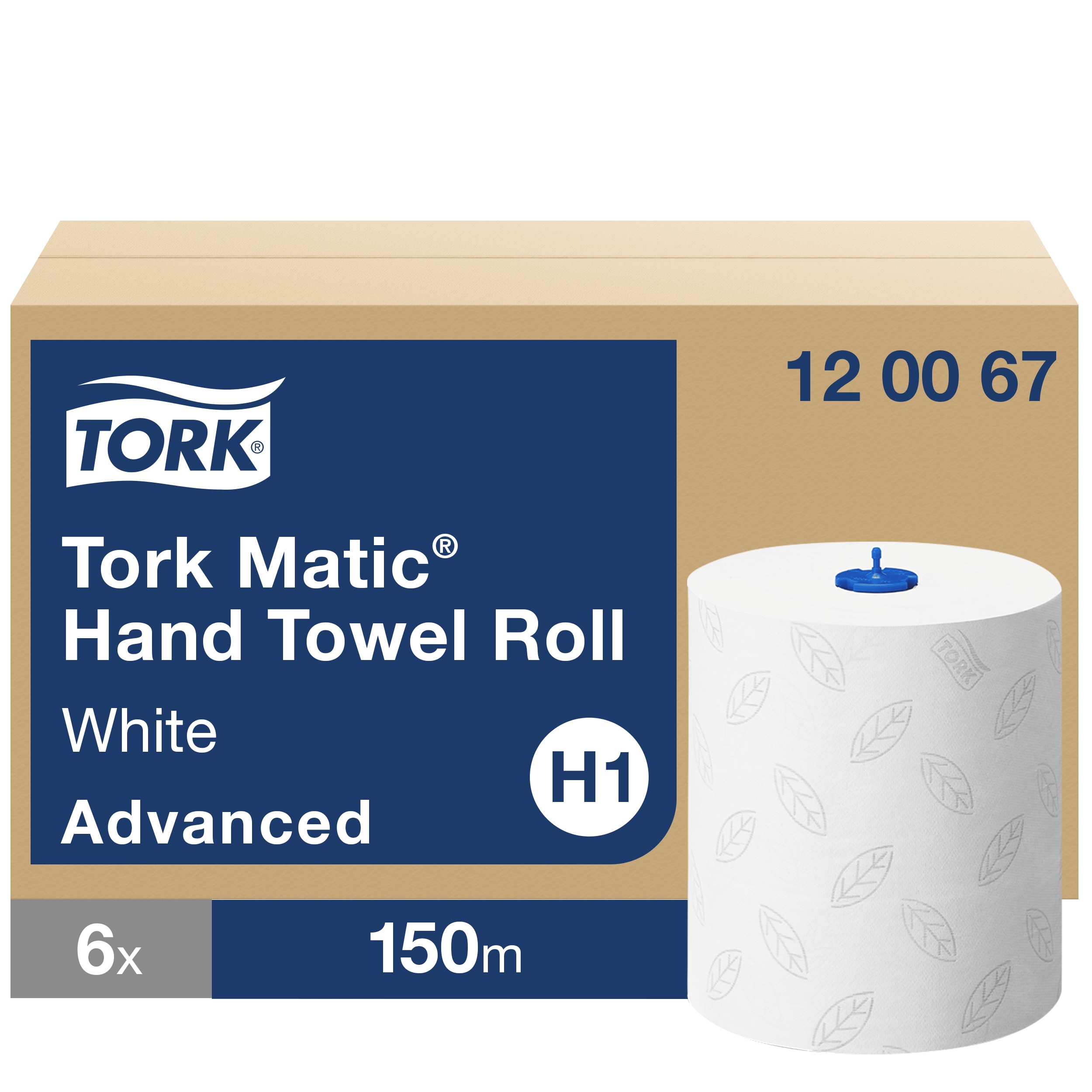 Tork 120067 Ręcznik H1 Matic 2-warstwy 6 rolek po 150m chłonny, ekonomiczn