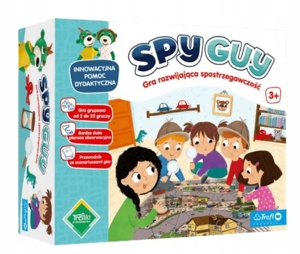 Spy Guy. Gra edukacyjna gra dla grup Trefl