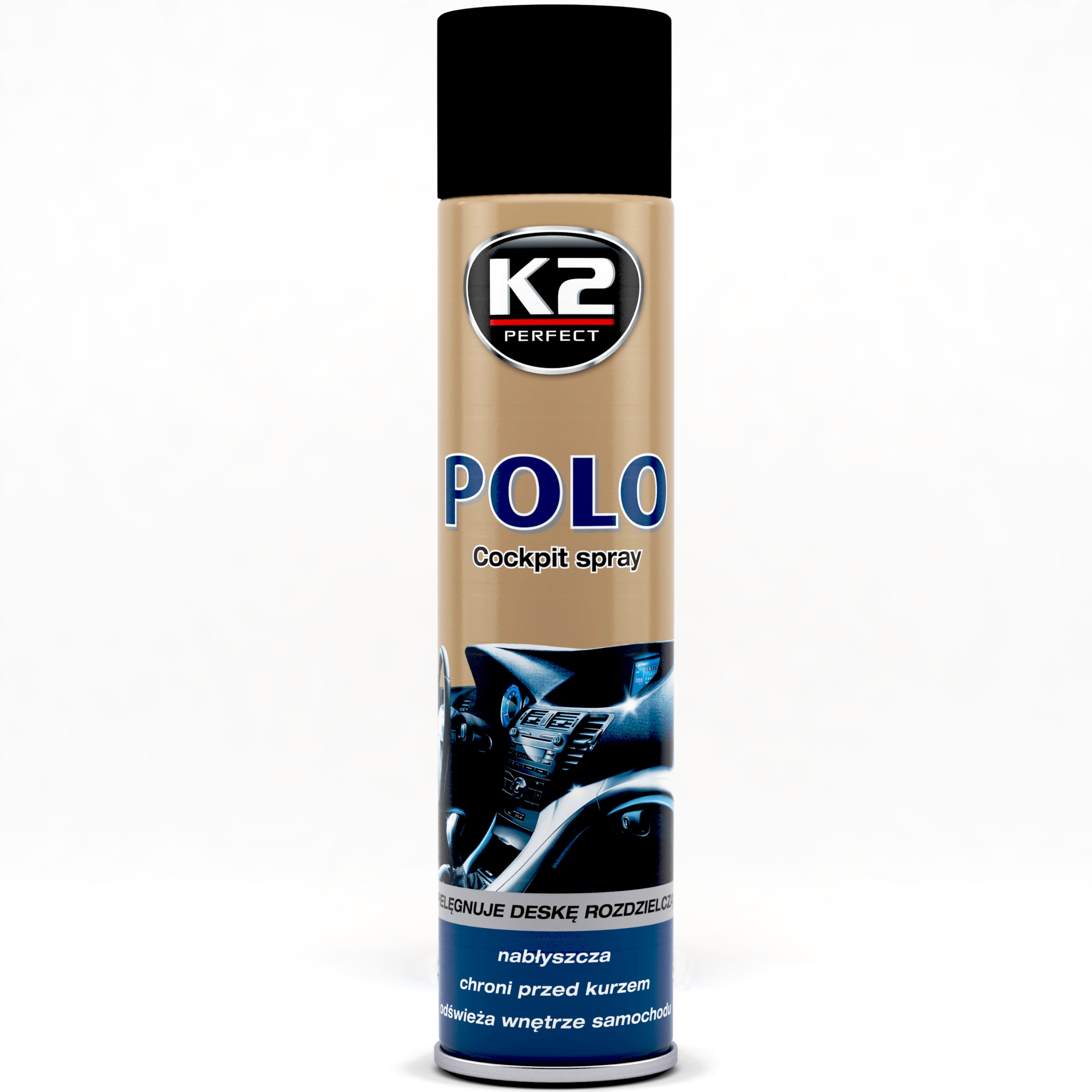 

K2 Polo Cockpit Fahren 300ML spray do kokpitu Plak