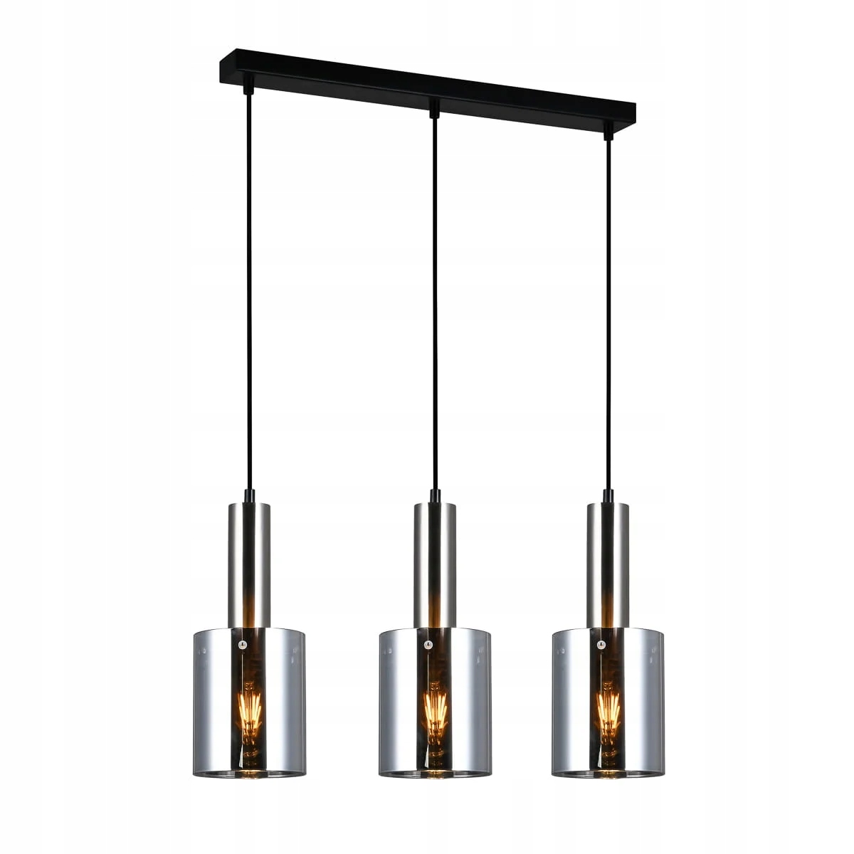 Závěsná lampa Italux Sardo Led, moderní nikl