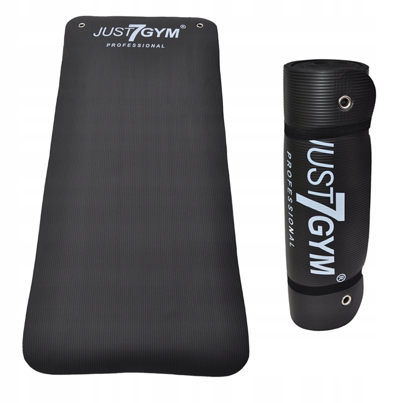 GRUBA MATA DO ĆWICZEŃ FITNESS JOGA 140CM 1,5CM J7G