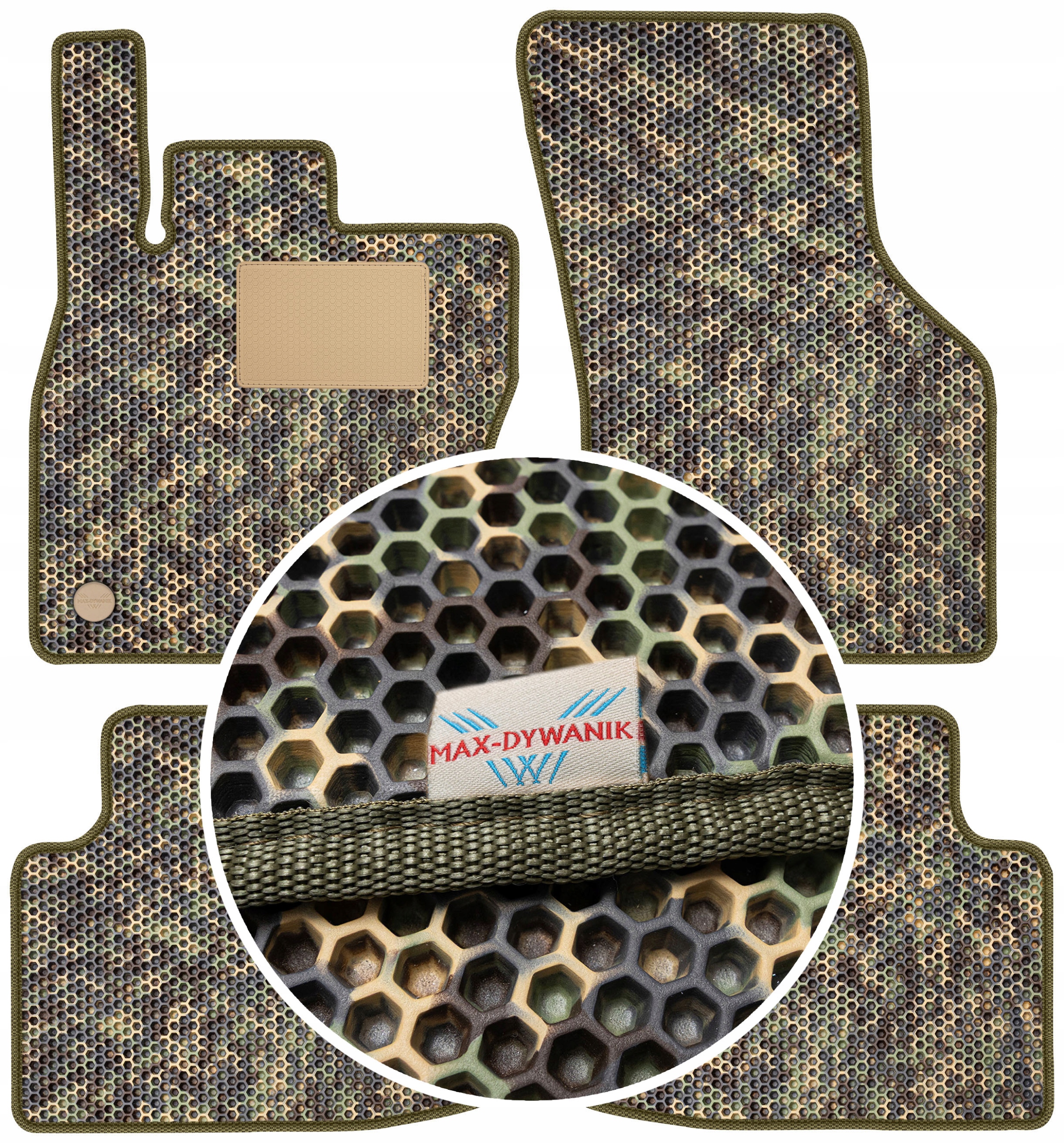 Seat Leon IV 2020 Gumové rohože do auta Eva Moro