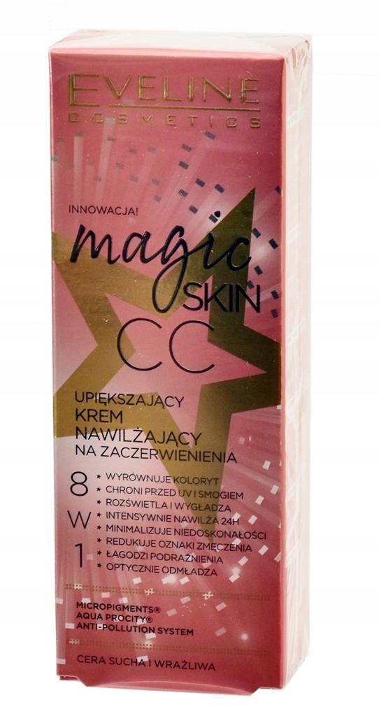 

Eveline CC magic skin krem na zaczerwienienia 8w1
