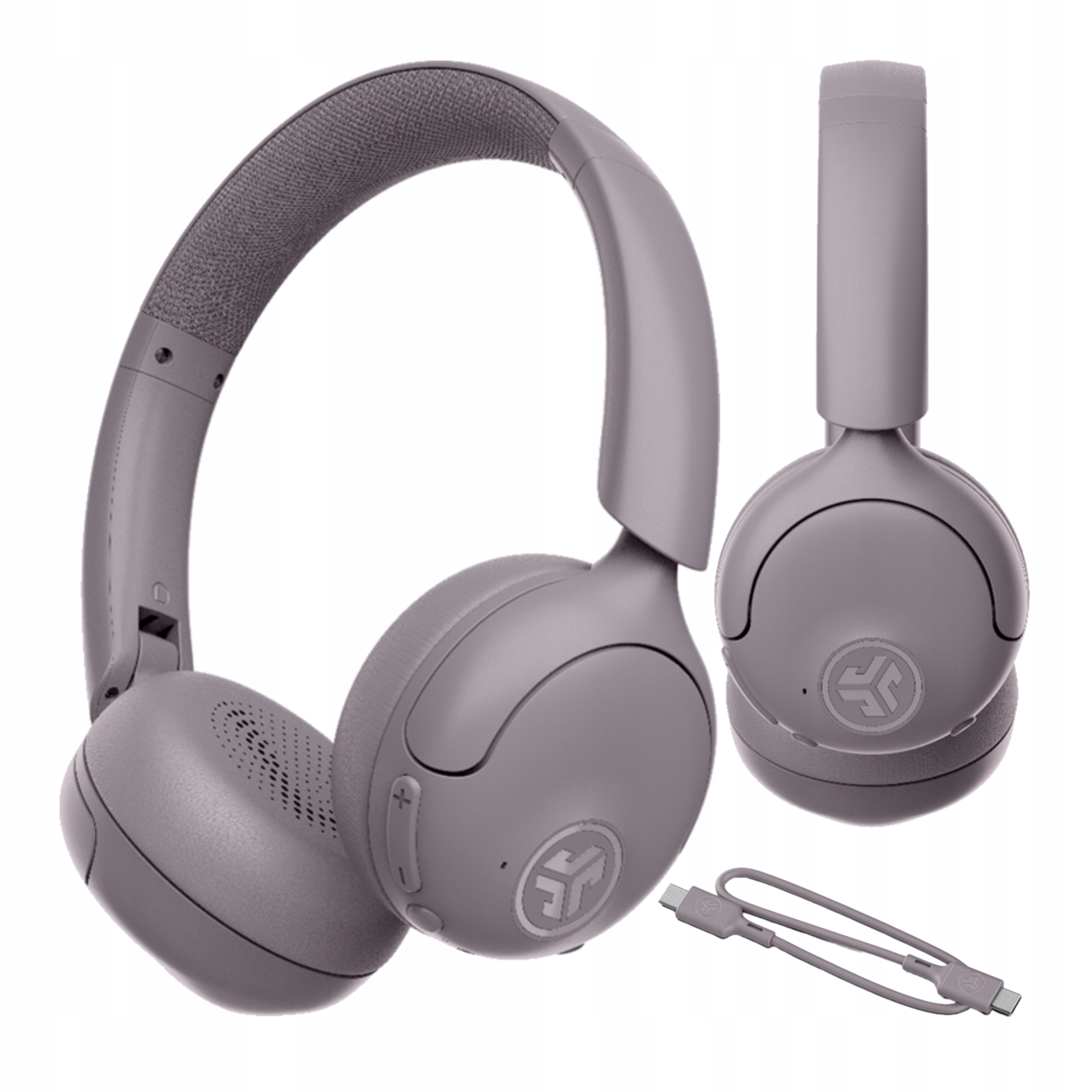 Słuchawki Bezprzewodowe Nauszne Anc Bluetooth 5.4 Fioletowe Jlab Go Lux