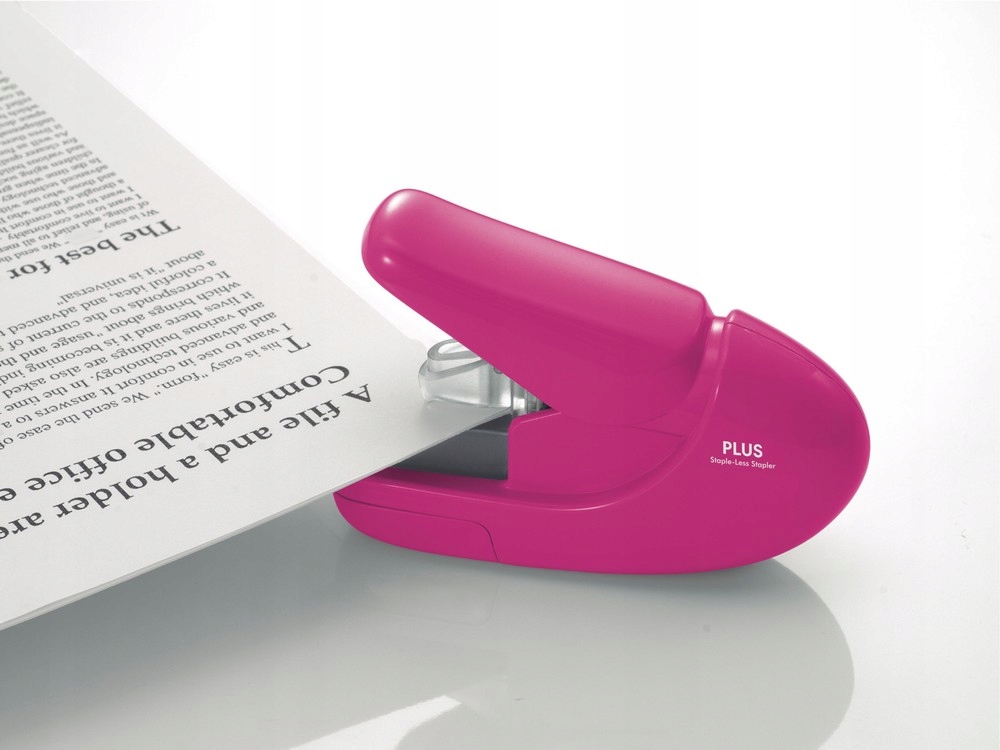 Zszywacz bezzszywkowy bez zszywek PLUS STAPLE-FREE Stan opakowania oryginalne