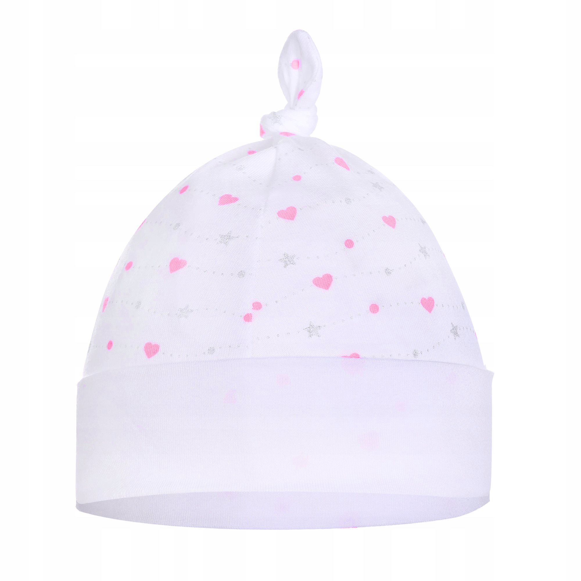 

Czapka Dziecięca Z Supełkiem R.38