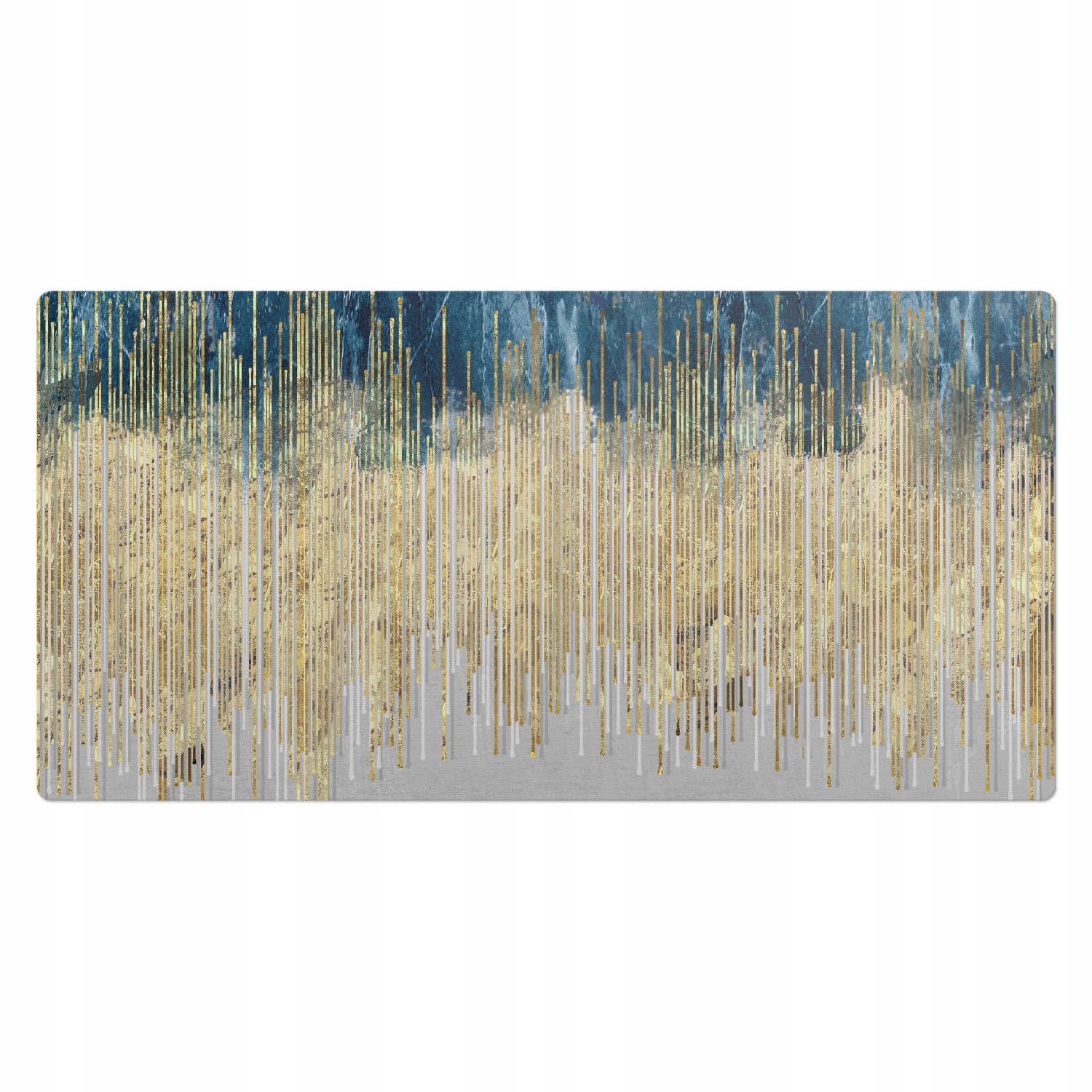 Herní podložka s vzorem na stůl Linie v abstraktním stylu 100 x 50 cm