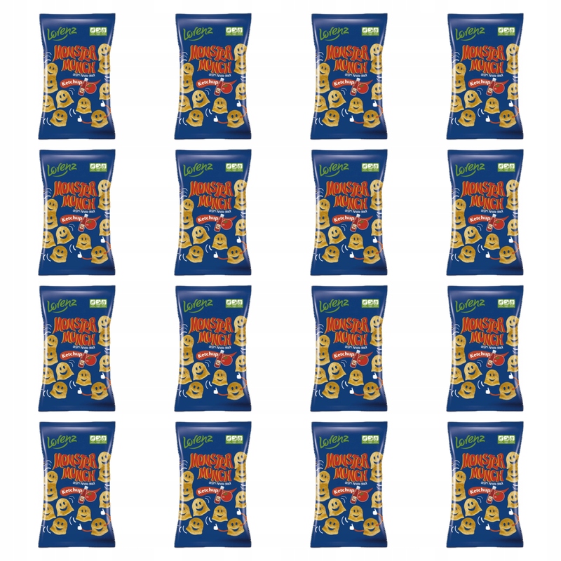 Monster Munch o smaku Ketchupu 100g X16