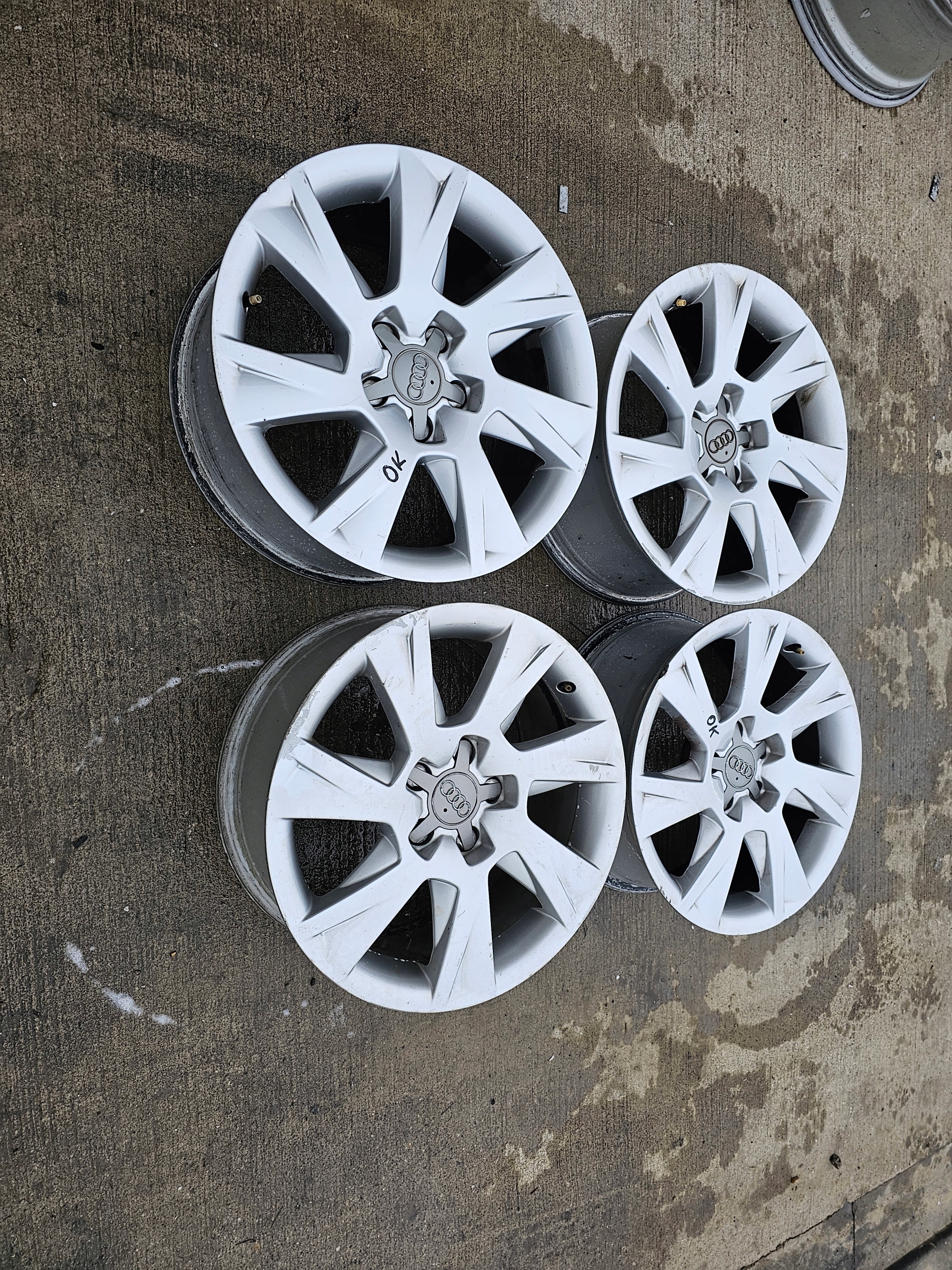 discs disc AUDI A4 A5 A6 A7 7.5J R17 ET28 8T0601025C