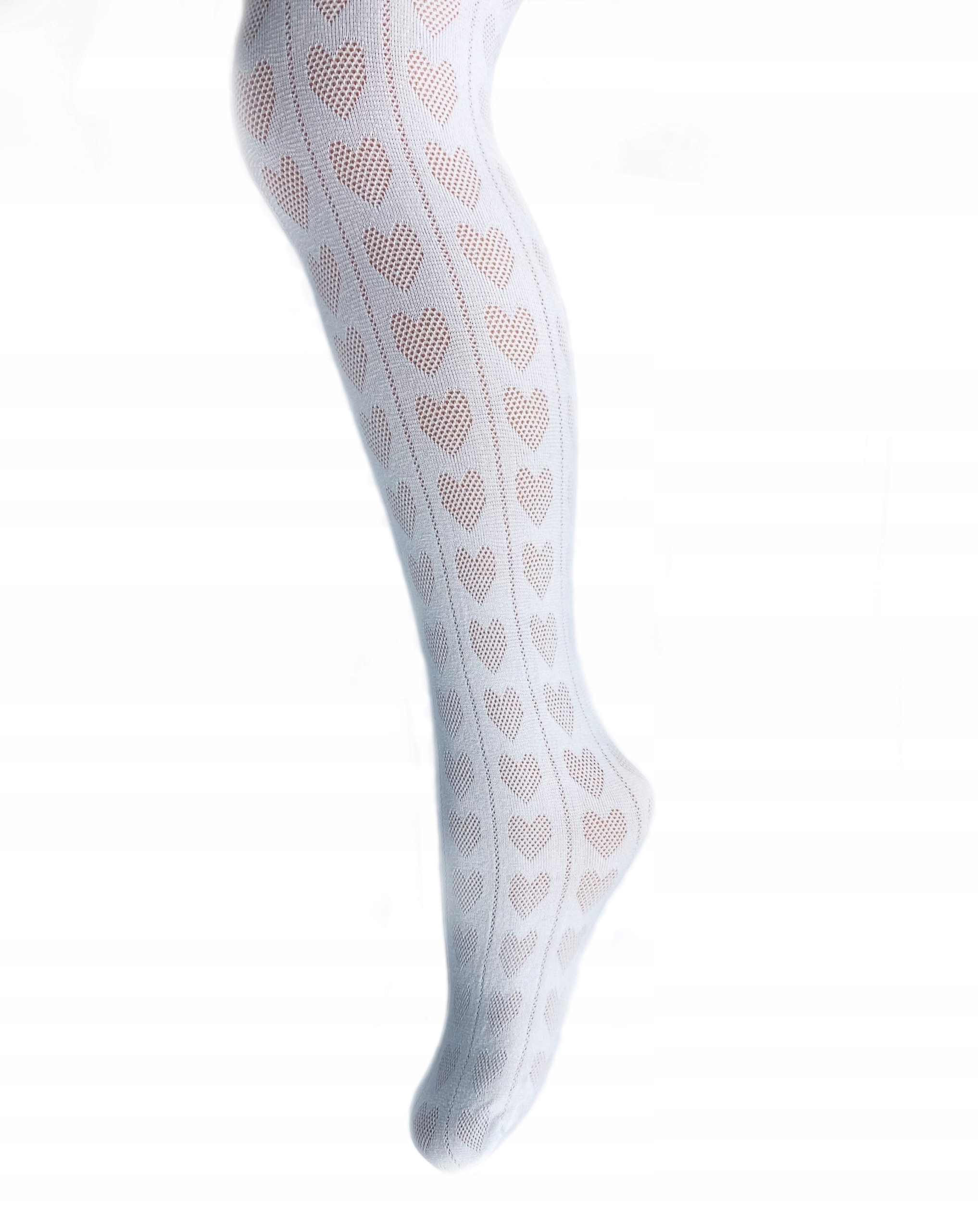 

Rajstopy dziecięce żakardowe serca 200 Den 80/86