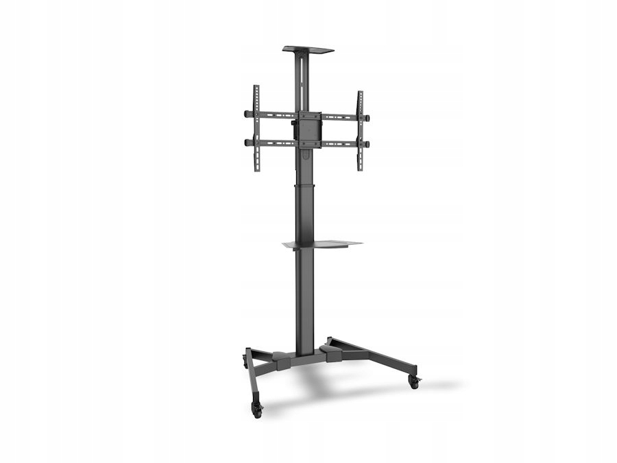 Mobilny stojak na Tv 37-70" 50kg z 2 pólłkami Digitus DA-90370