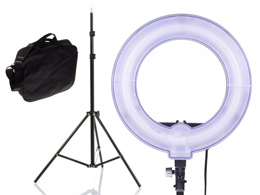 Lampa pierścieniowa do makijażu 45W Statyw Torba