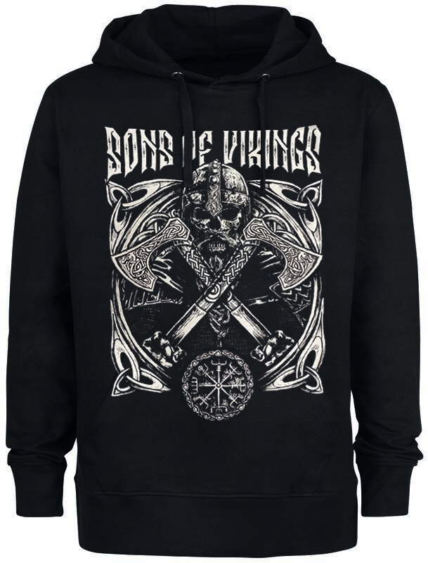 

Bluza męska z nadrukiem Viking Wikingowie XL