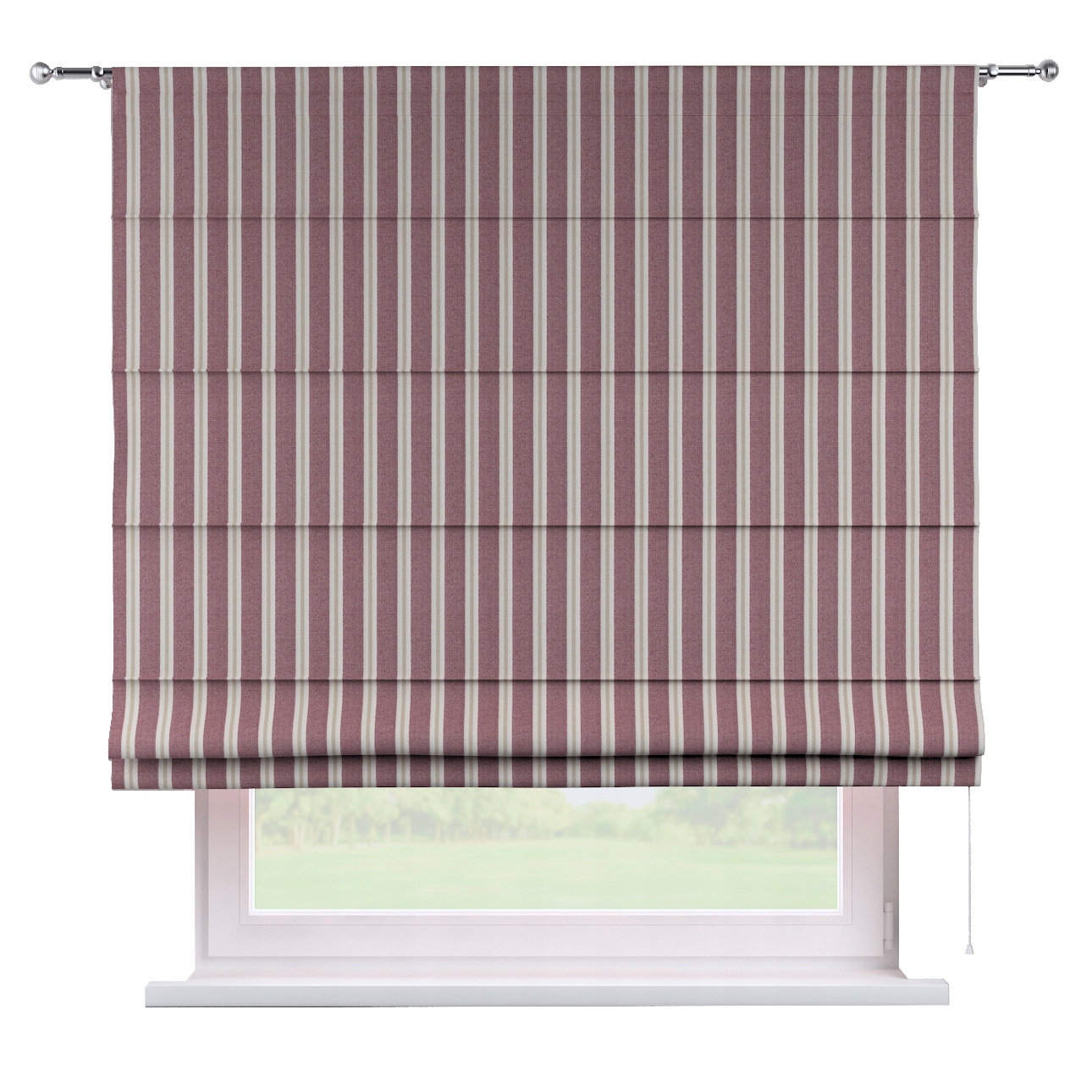 Hotová římská roleta Torino 110 x 150 cm červená