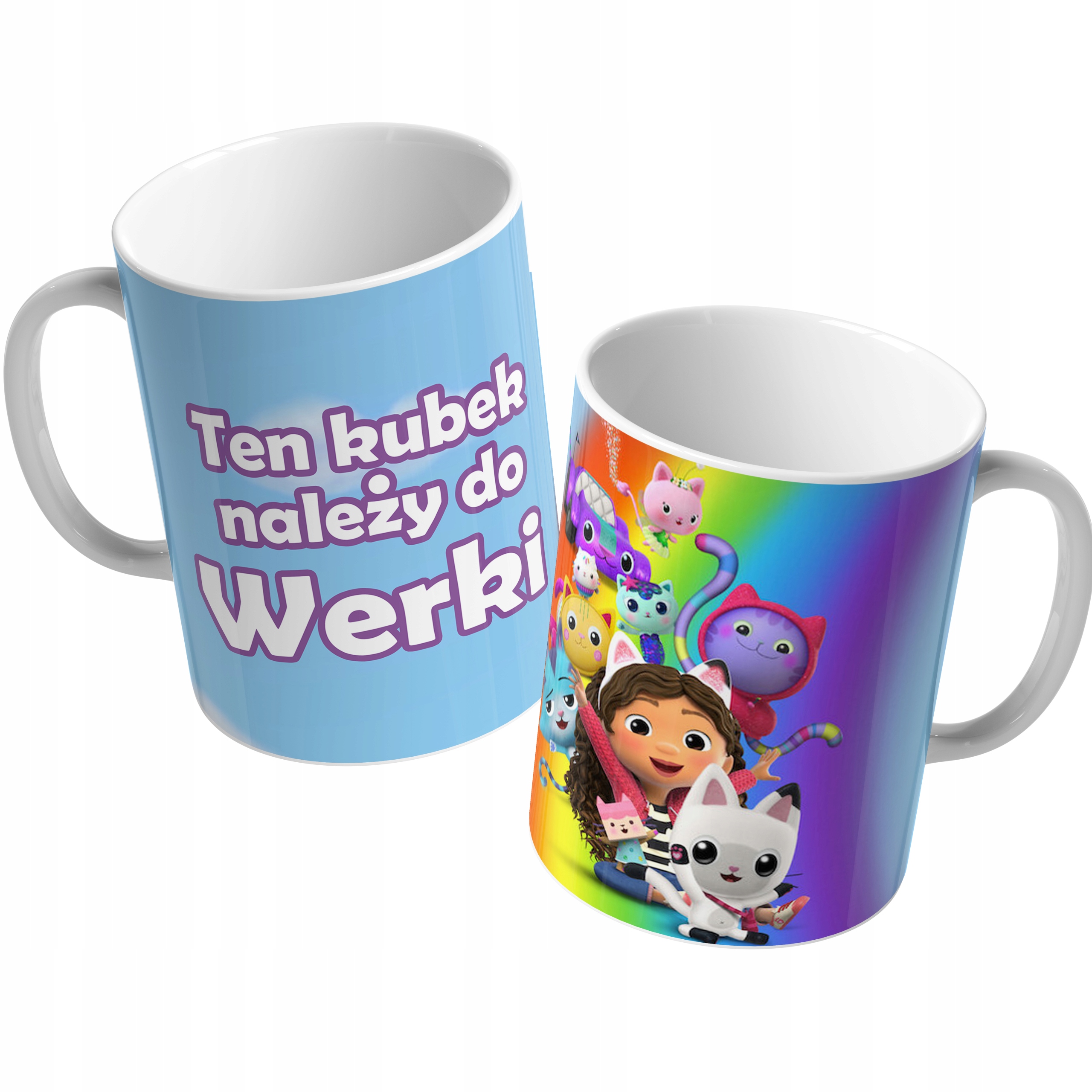 

Kubek Koci Domek Gabi Twoje Imię