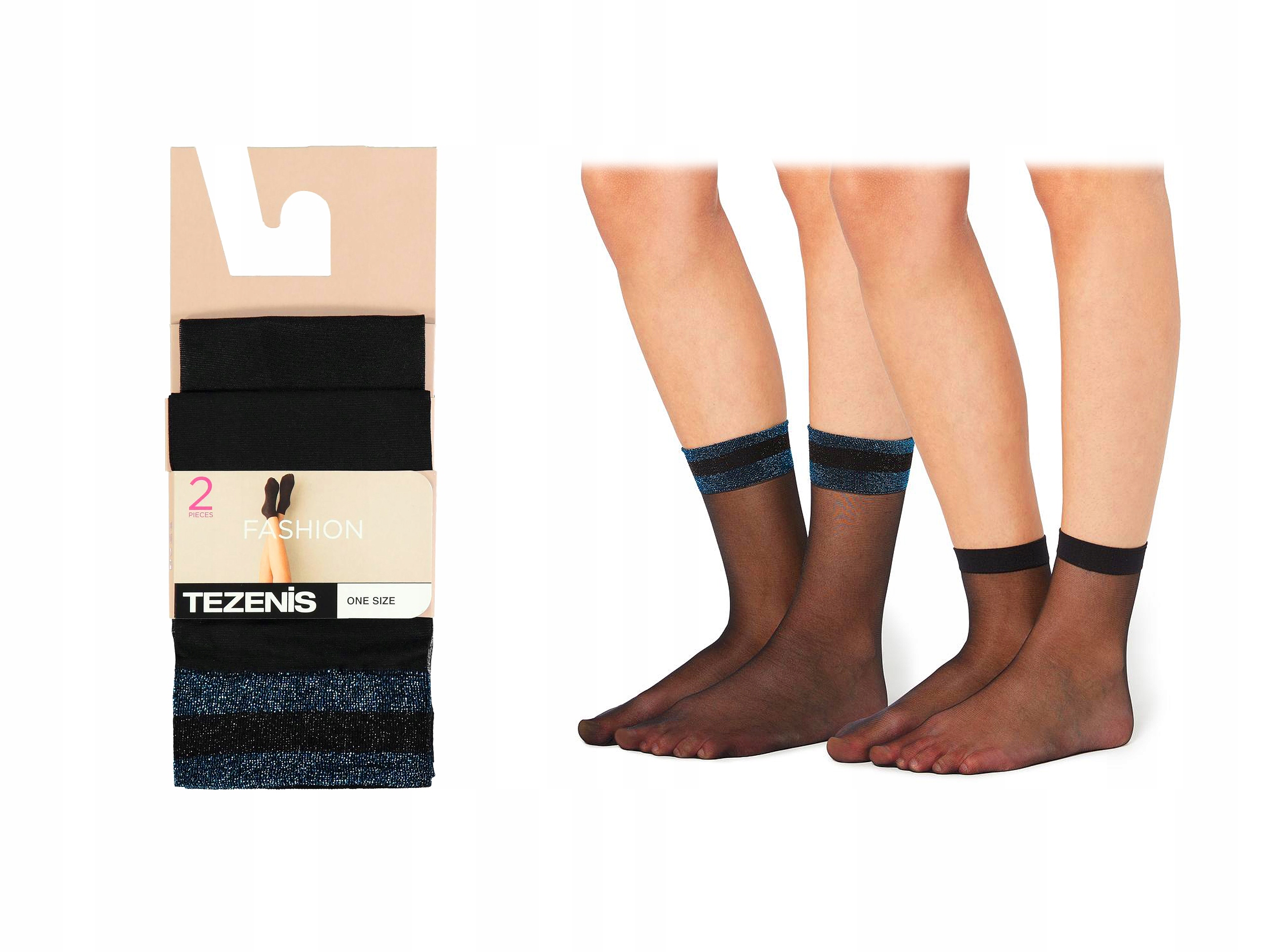 

Tezenis skarpetki 2 sztuki czarne