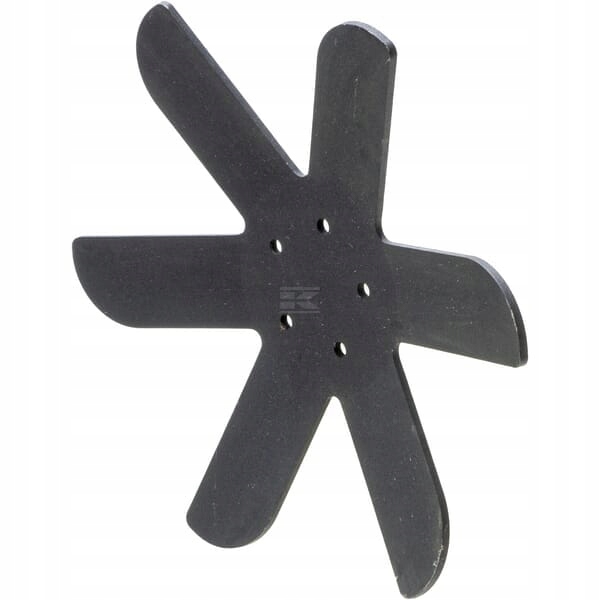Levý krajní talíř 520x8 mm s 5 otvory 00311079 Kramp