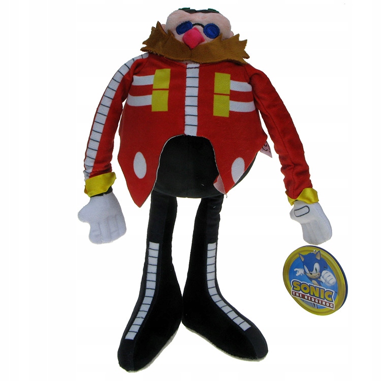 

Sonic the Hedgehog maskotka Doktor Eggman 35cm