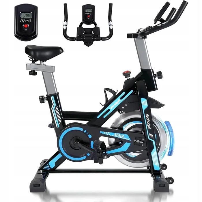 Nettlife Rower treningowy z oporem magnetycznym – z wyświetlaczem LCD