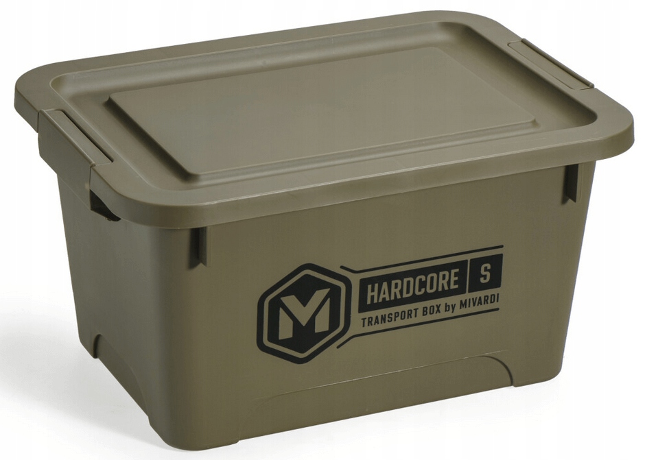 Mivardi Skrzynka pojemnik S 16L Hardcore Transport Box with cover M-htbs